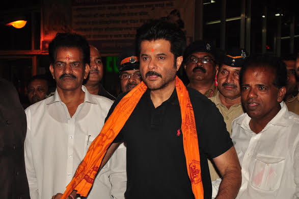 Anil Kapoor visits Siddhivinayak Temple