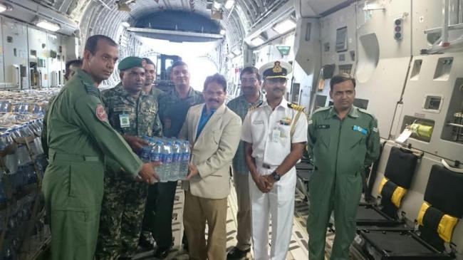 IAF aids Maldives in its national crisis