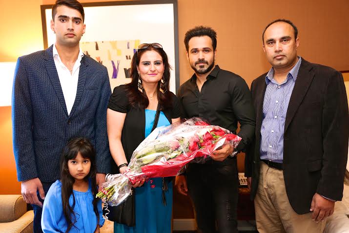 Emraan meets his reel self in Toronto for real