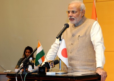 Modi envisages his "Made in India" vision