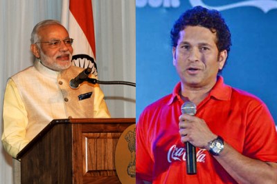 Sachin meets Modi, says keen to adopt village