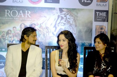 While shooting I had scars and bruises on legs: Roar actress Nora Fatehi 