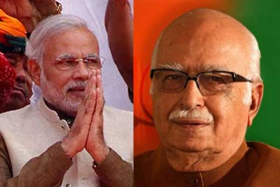 Modi greets Advani on his 87th birthday