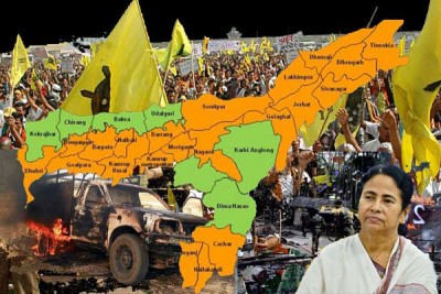 Didi promises help to people crossing from Assam, sets up relief camps