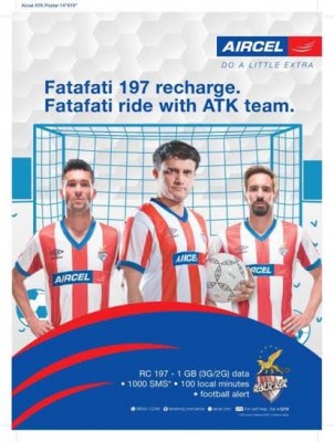 Aircel launches consumer initiatives with AtlÃ©tico de Kolkata