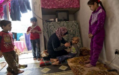 Syrian refugees in Lebanon cross one million mark: UN 