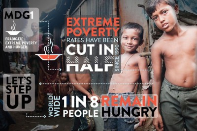 Lauding global success in fighting hunger, Ban urges sustained commitment