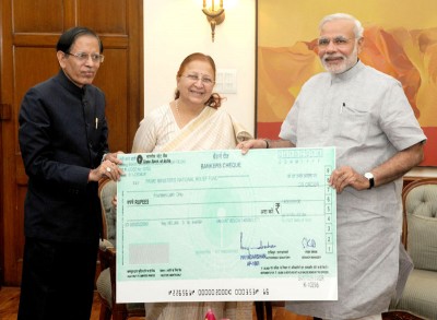 LS staff, officers donate a day's salary in PMNRF