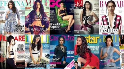 Shraddha Kapoor sizzles on magazine covers