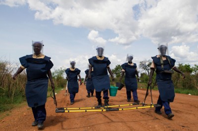 Ban calls for accelerating efforts towards mine-free world