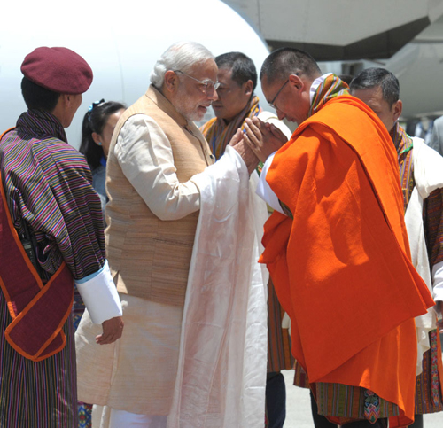 Modi calls on Jigme Kesar Namgyel Wangchuck