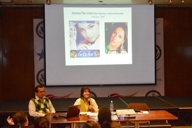 Dr.Esha Niyogi De speaks on films in Kolkata