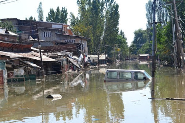Flood ravages Jammu and Kashmir