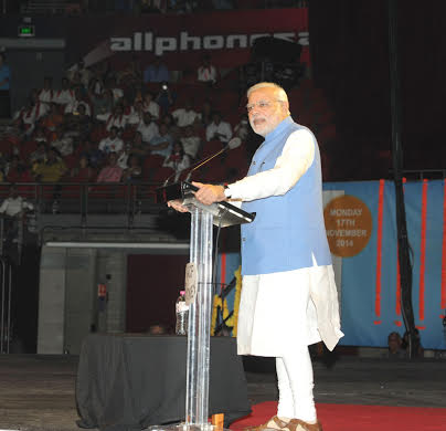 Prime Minister Narendra Modi in Sydney