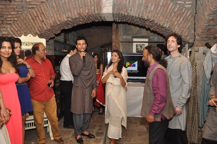 Wine and cheese party for Rang Rasiya team