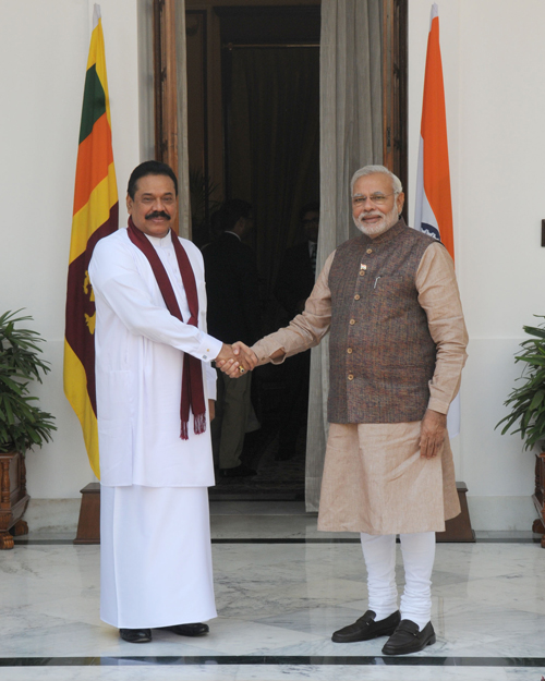Shri Narendra Modi with the Prime Minister of Pakistan