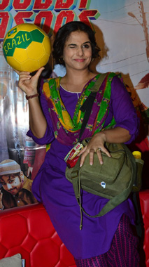 Vidya Balan promotes Bobby Jasoos in Kolkata