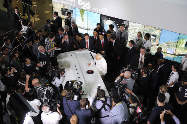 Modi arrives at Brisbane
