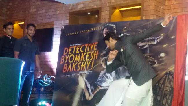 Dibakar launches poster of Byomkesh on day Japan had bombed Kolkata