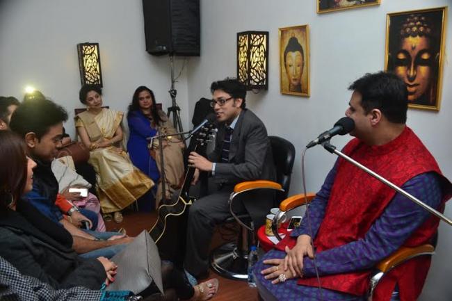 Celebrity chat show launched at Buddha Bites outlet