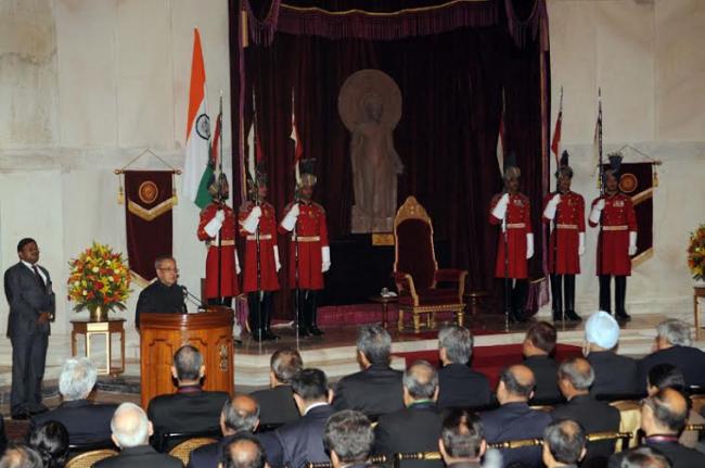 Prez meets delegates to the Sixth Annual Heads of Mission Conference