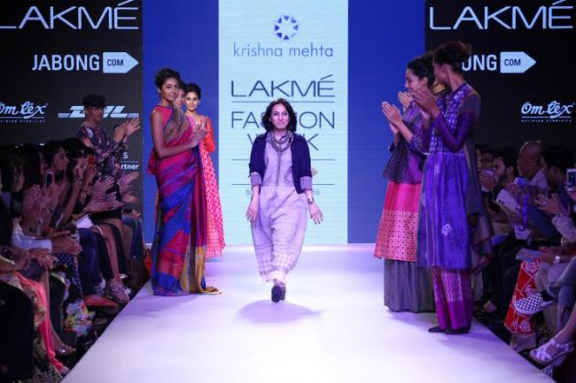 LFW: Krishna Mehta showcases her creations