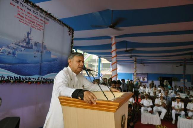 Launching Ceremony of the fourth Anti Submarine Warfare