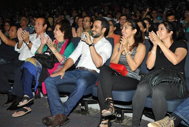 Emraan Hashmi attends son's dance show