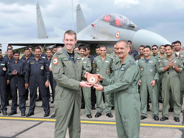  IAF Special Forces Garud Commandos on board an RAF C130 Hercules aircraft 