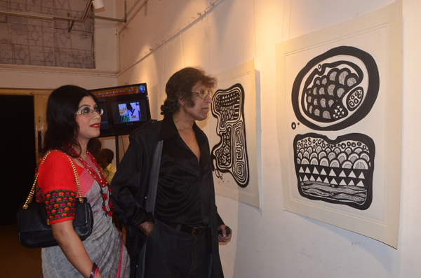 Academy of Fine Arts hosts Black & White art exhibition by artist Saumi Nandy