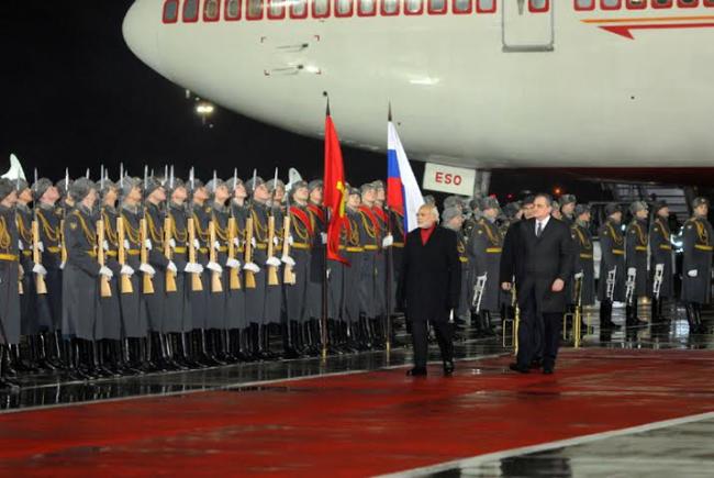 PM Modi arrives in Moscow