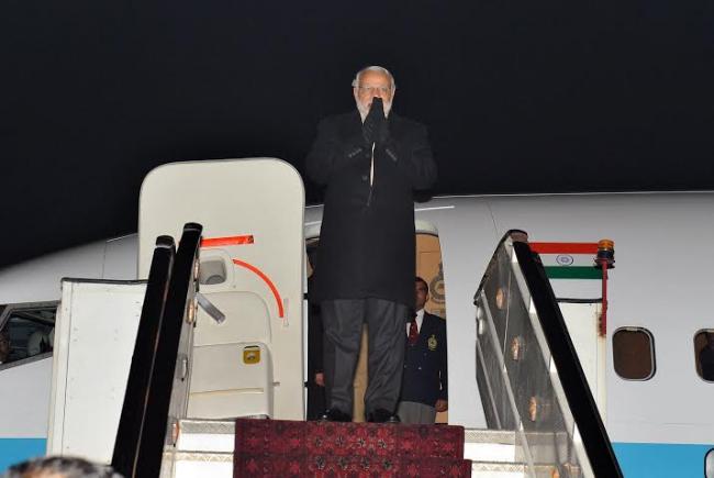  Narendra Modi arrives at Kabul