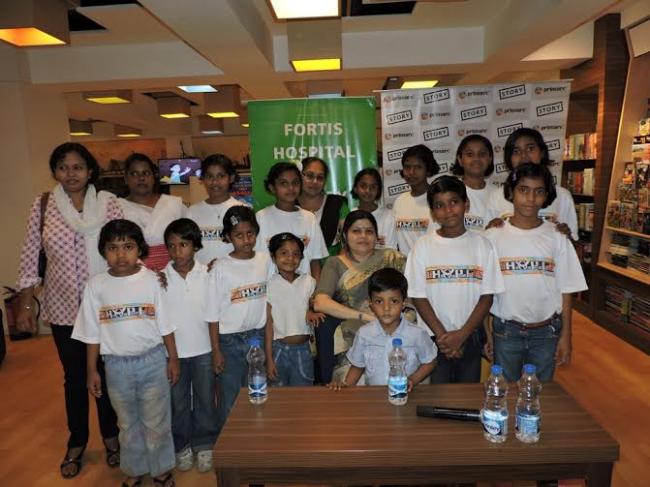 Story initiates interaction on healthy lifestyle 