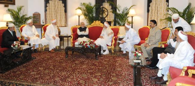 Head of Dawoodi Bohra community calls on PM Modi