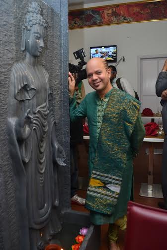 Celebrity chat show launched at Buddha Bites outlet