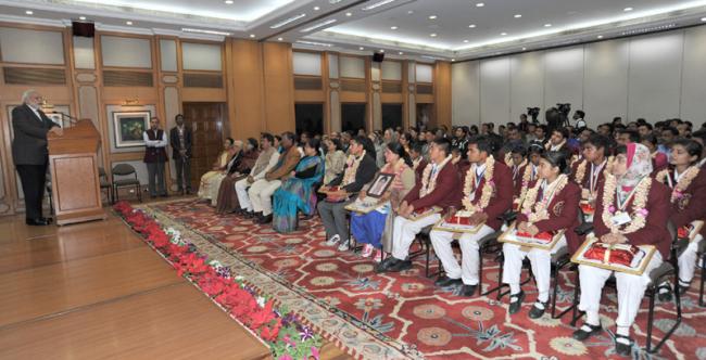 PM presents the National Awards for Bravery 