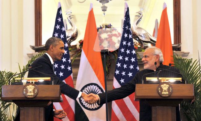 US President Barack Obama in India