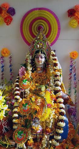 Bengal celebrates Saraswati puja.