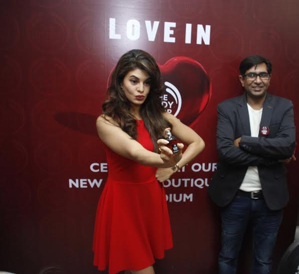 Jacqueline Fernandez launches Body Shop new boutique