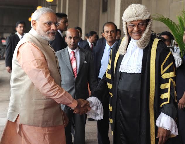 Modi addresses SL Parliament
