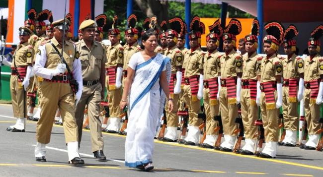I-day rehearsal in Kolkata