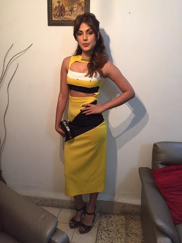 Rhea Chakraborty attends designer Manish Malhotra's Lakme fashion week show