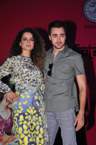 Imran Khan, Kangana Ranaut attends college festival
