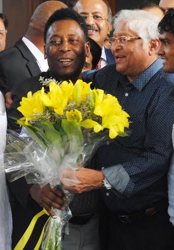 Pele in Kolkata