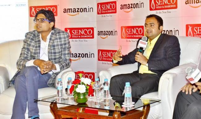 Senco Gold & diamonds announces tie-up with Amazon.in