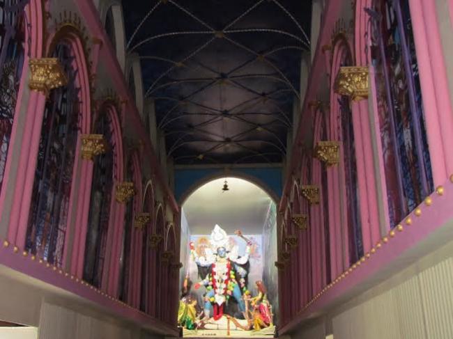 Naba Yubab Sangha worships Goddess Kali