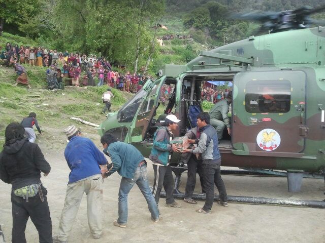 Indian Army rescue operations continue in Nepal