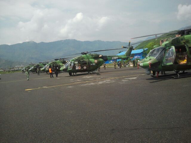 Indian Army rescue operations continue in Nepal