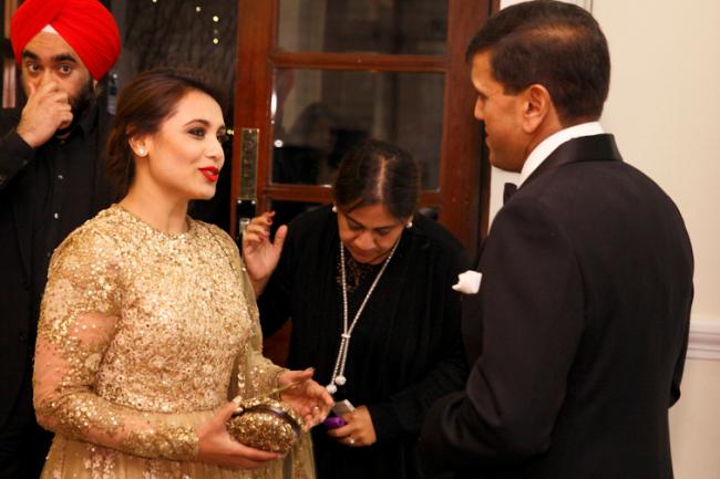 Rani Mukerji at Charles Foundation dinner