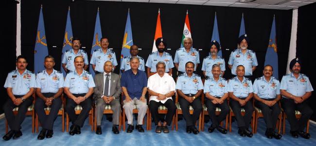 Defence Minister Manohar Parrikar 